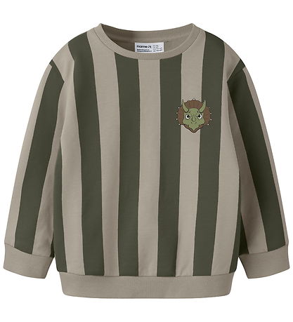 Name it Sweatshirt - NmmRake - Olive Night