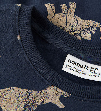 Name It Sweatshirt - NmmRiva - Navy Blazer