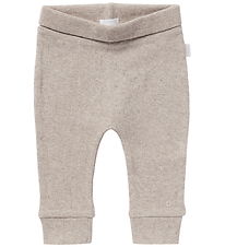 Noppies Bukser - Rib - Naura - Taupe Melange