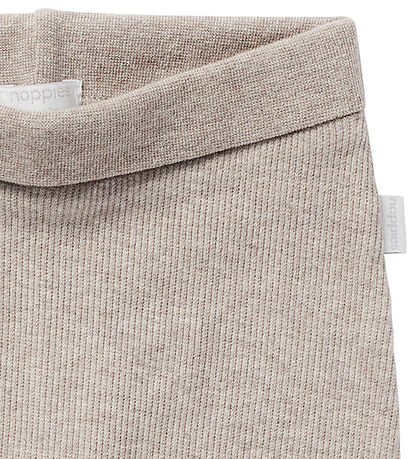 Noppies Bukser - Rib - Naura - Taupe Melange
