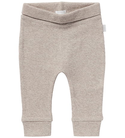 Noppies Bukser - Rib - Naura - Taupe Melange