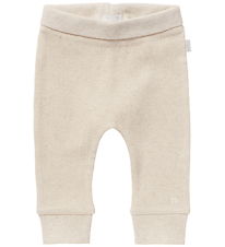 Noppies Bukser - Rib - Naura - Oatmeal Melange