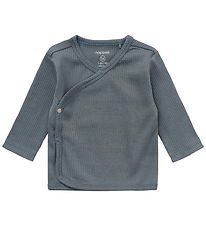 Noppies Blouse - Rib - Wrap - Stormy Weather