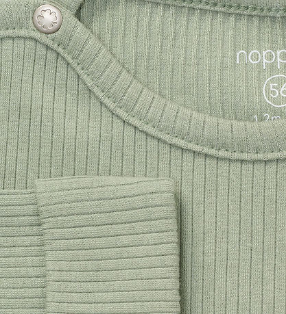 Noppies Bluse - Rib - Iceberg Green