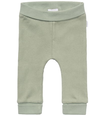 Noppies Bukser - Rib - Iceberg Green