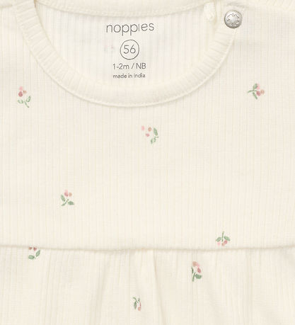 Noppies Kjole - Rib - Egret