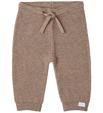 Noppies Bukser - Strik - Grover - Taupe Melange