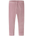 Name It Leggings - Fløjlsvelour - NmfVeloa - Mauve Shadows