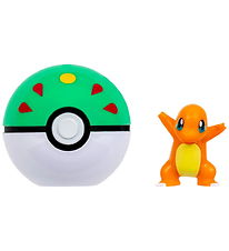 Pokémon Figur - Clip 'N' GO - Charmander m. Friend Ball