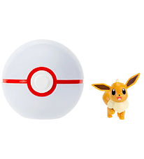 Pokémon Figur - Clip 'N' GO - Eevee m. Premier Ball
