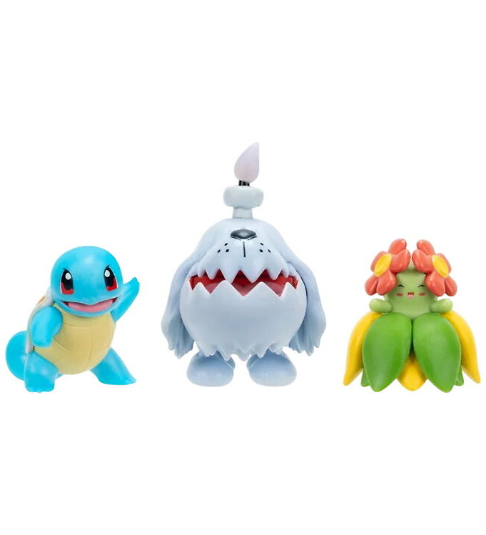 Pokémon Figurer - Battle Figurer - Squirtle/Greavard/Bello