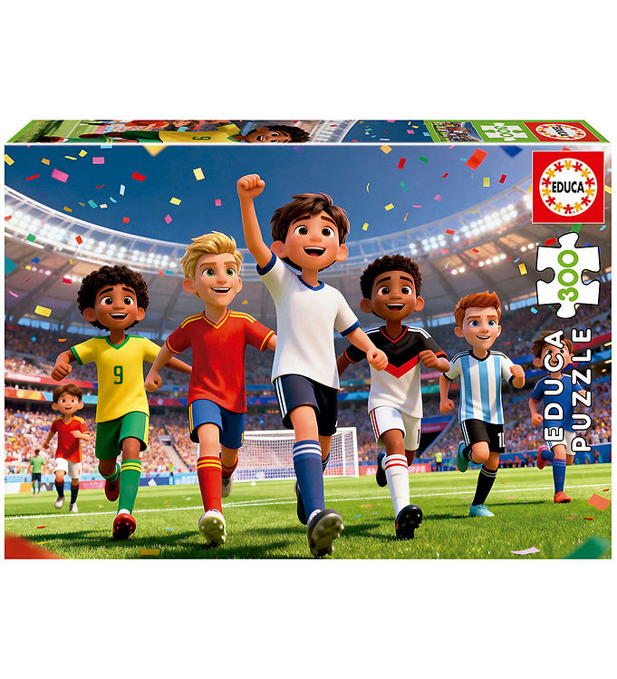 Educa Puslespil - 300 Brikker - Soccer World