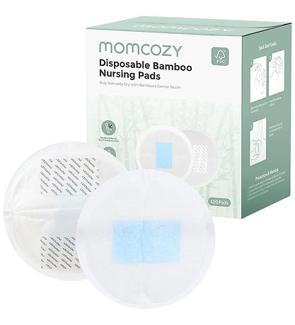 Momcozy Ammeindlæg af Bambusfibre - 120 stk