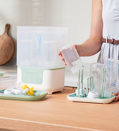 Momcozy Sterilisator og Flasketørrer Til Sutteflasker - 4-i-1