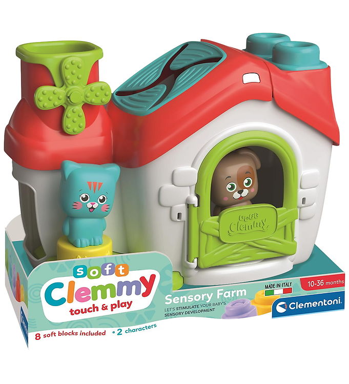Clemmy Aktivitetslegetøj - Sensory Farm