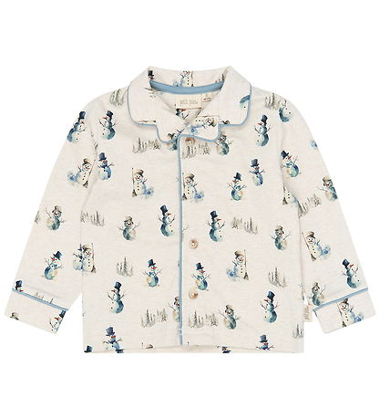 Petit Piao Pyjamas - PpBlizz - Eggnog Melange Snowman