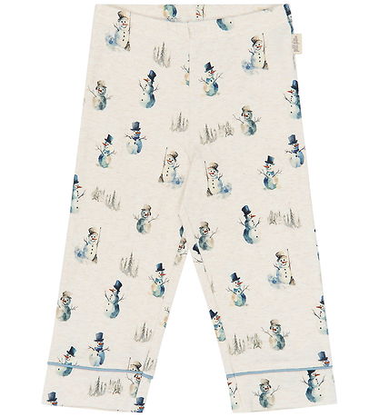 Petit Piao Pyjamas - PpBlizz - Eggnog Melange Snowman