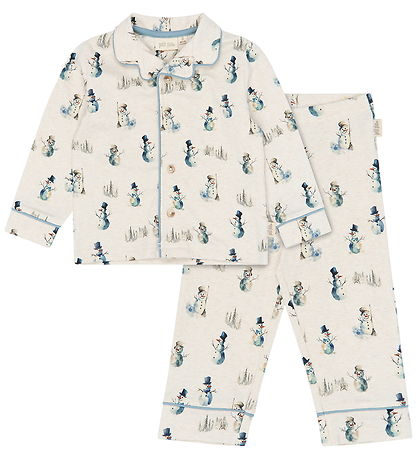 Petit Piao Pyjamas - PpBlizz - Eggnog Melange Snowman