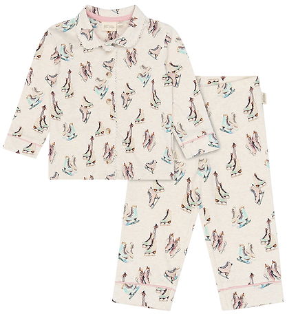 Petit Piao Pyjamas - PpBlizz - Eggnog Melange Ice Skate
