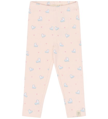 Petit Piao Leggings - PpGrace - Mauve Chalk Ice Skate