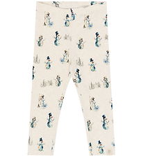 Petit Piao Leggings - PpBlizz - Eggnog Melange Snowman