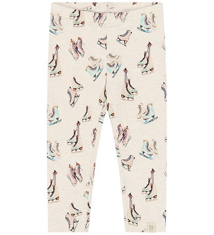 Petit Piao Leggings - PpBlizz - Eggnog Melange Ice Skate