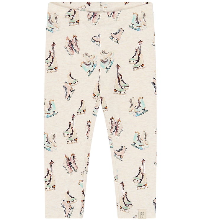 Petit Piao Leggings - PpBlizz - Eggnog Melange Ice Skate