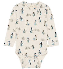 Petit Piao Body l/æ - PpBlizz - Eggnog Melange Snowman