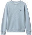 Calvin Klein Sweatshirt - Mini Badge - Blue Fog