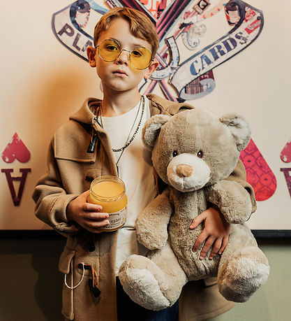 Teddykompaniet Bamse - Mocca XL - 52 cm - Teddy
