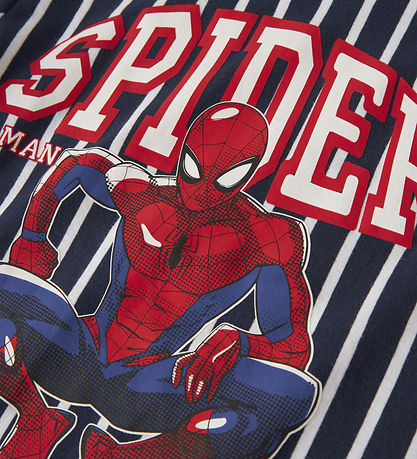 Name It Bluse - NmmOnce - Spiderman - Navy Blazer