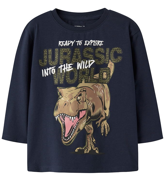Name It Bluse - NmmOtti - Jurassic - Navy Blazer