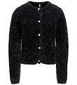 Kids Only Cardigan - KogPiumo - Black Glitter