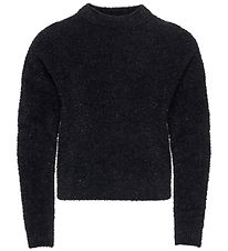 Kids Only Bluse - Strik - KogPiumo - Black Glitter