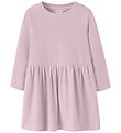 Name It Kjole - Fløjlsvelour - NmfVeloa - Mauve Shadows