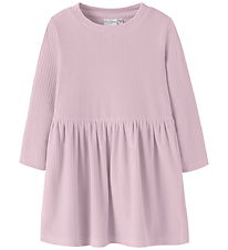 Name It Kjole - Fløjlsvelour - NmfVeloa - Mauve Shadows