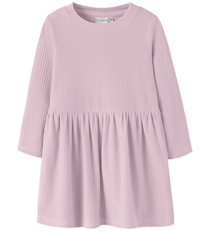Name It Kjole - Fløjlsvelour - NmfVeloa - Mauve Shadows