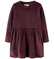 Name It Kjole - Fløjlsvelour - NmfVeloa - Catawba Grape