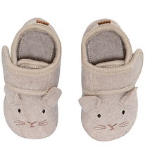 Melton Hjemmesko - Uld - Mouse - Oxford Tan