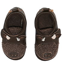 Melton Innerskor - Leather - Buffalo - Dark Brown