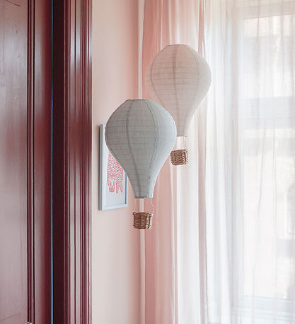 Cam Cam Lanpeskærm - Luftballon - Classic Stripes Rose