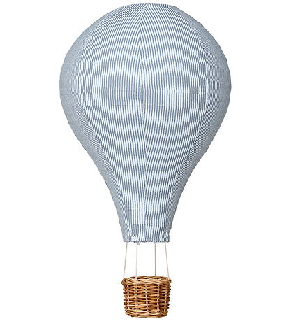 Cam Cam Lanpeskærm - Luftballon - Classic Stripes Blue