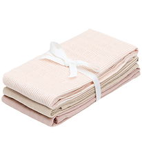 Cam Cam Muslin Cloths - 3-Pack - Classic+ Stripes Rose