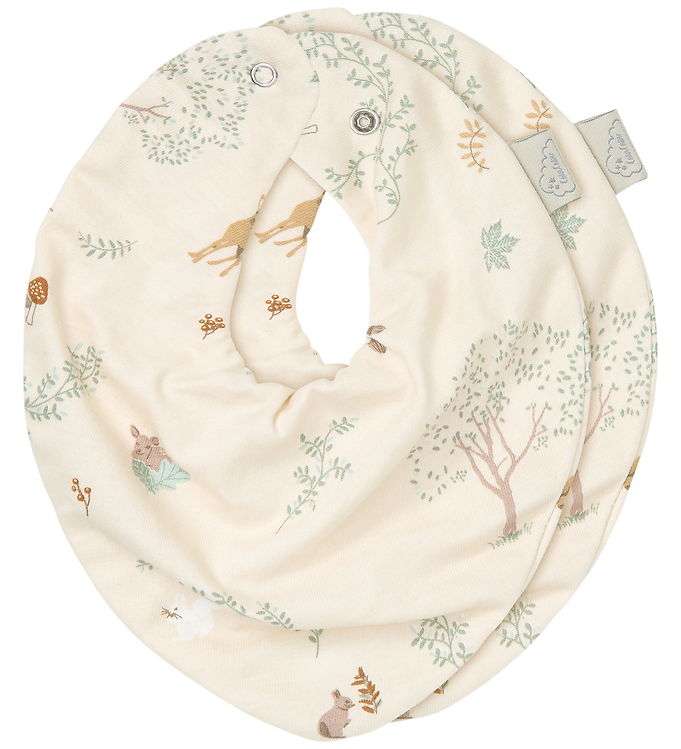 Cam Cam Copenhagen Bandana Savlesmæk - 2-pak - GOTS - Woodland