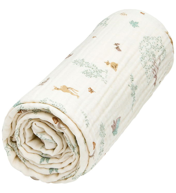 Cam Cam Copenhagen Muslin Babytæppe - GOTS - Woodland