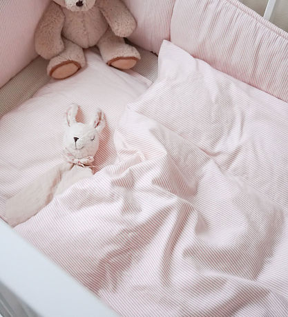 Cam Cam Sengetøj - Baby - Classic Stripes Rose