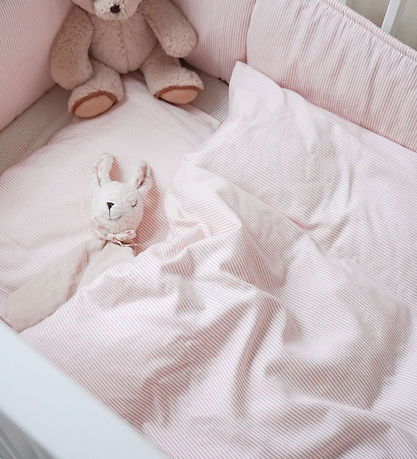 Cam Cam Sengetøj - Junior - Classic Stripes Rose