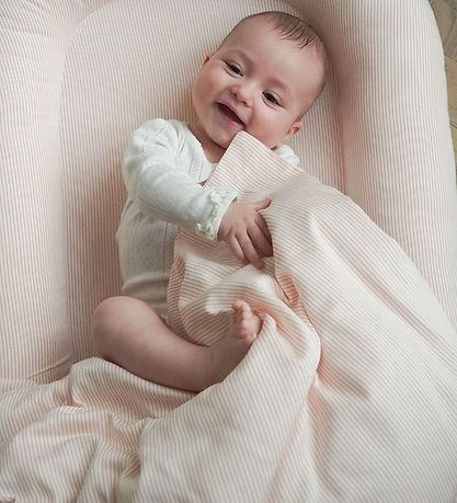 Cam Cam Sengetøj - Junior - Classic Stripes Rose
