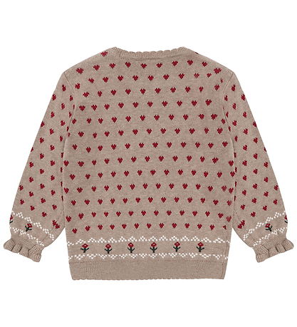 Hust and Claire Bluse - Strik - HCPippa - Biscuit