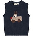 Hust and Claire Vest - Strik - HCPerry - Reindeer - More Navy